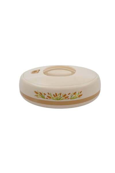 GOLDEN FİRE Golden Fire Food Container, Made in Taiwan, Beige Color, Capacity (1.50 Liters)