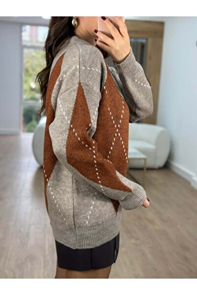 Lavanta Tekstil Argentinian Patterned Sweater