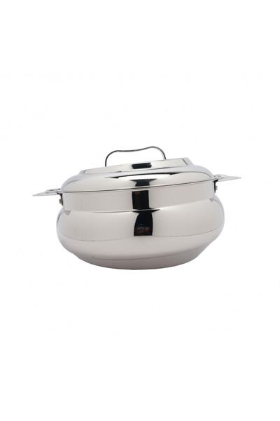 SANJANA Stainless Steel Food Container - Badr Hindi Plain - (5 Liters)