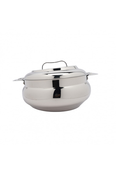 SANJANA Stainless Steel Food Container - Badr Hindi Plain - (2 Liters)