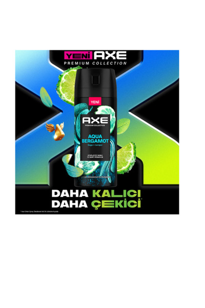 Axe Premium Collection Erkek Sprey Deodorant Aqua Bergamot 150 ml