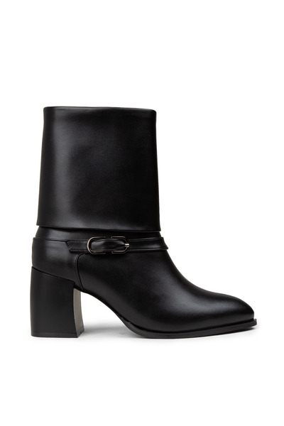 Deery Women's Black Zipper Boots