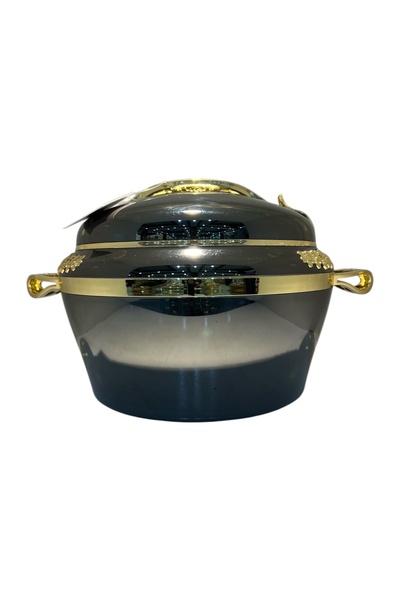 GOLDEN FİRE Golden Fire Food Container Black - Gold (4 Liters) Made in Taiwan