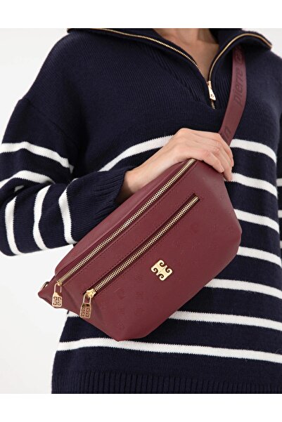 Pierre Cardin Claret Red Waist Bag