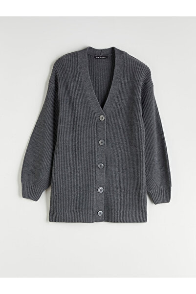 LC Waikiki Lcw V-Neck Women's Knitwear Cardigan