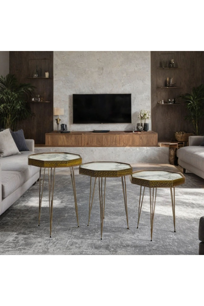 Tasamem Dafia 3-piece table set