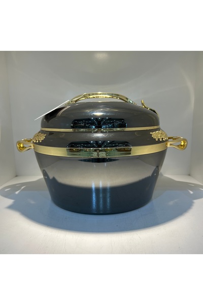 GOLDEN FİRE Golden Fire Food Container Black - Gold (4 Liters) Made in Taiwan