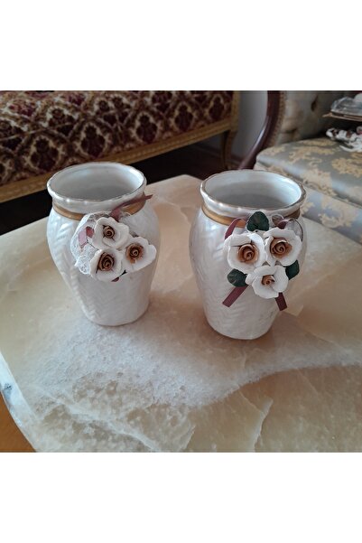 OSMANLI Eskilerden Çift Vazo