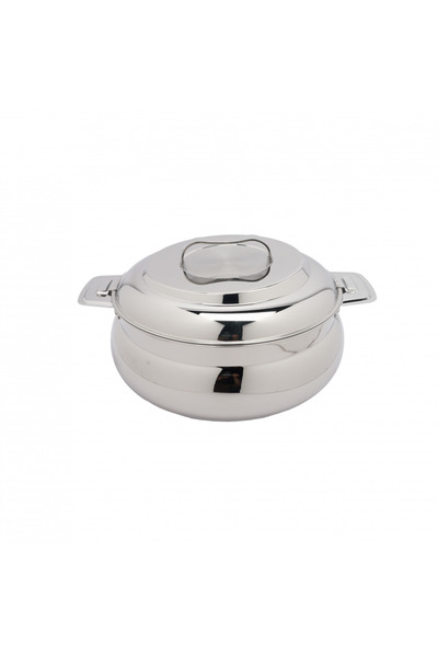 SANJANA Stainless Steel Food Container - Badr Hindi Plain - (5 Liters)