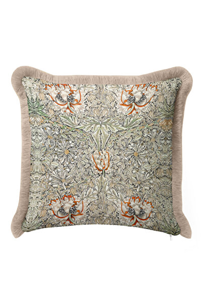 Evimde Bambaşka Husă de pernă cu franjuri victoriană de lux - Husă de pernă c...