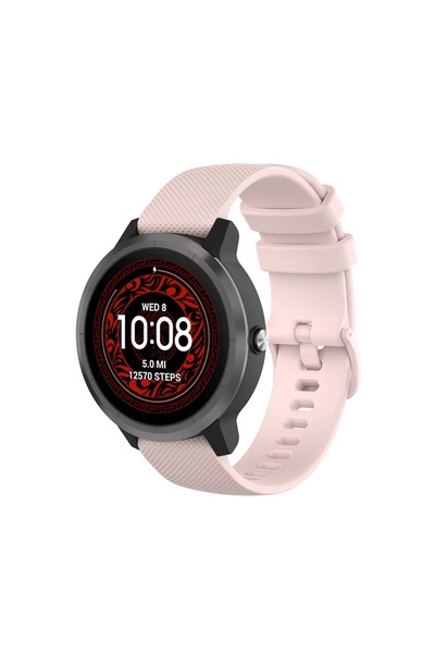 Dmay Huawei Watch Gt 4 (46mm) Gt Runner Compatible Checkered Silicone Band 22mm