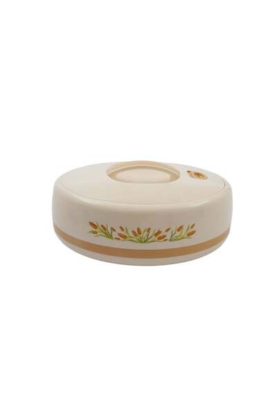 GOLDEN FİRE Golden Fire Food Container, Made in Taiwan, Beige Color, Capacity (2.50 Liters)