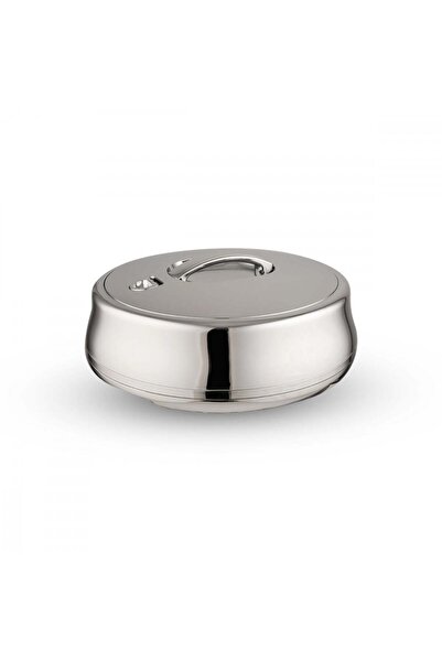 GOLDEN FİRE Food Container - Golden Fire Chrome Silver Color - Capacity (4 Liters)
