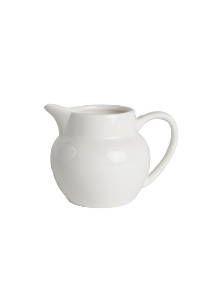 SQUALO Elegantly designed white porcelain milk jug (12 pieces) - 10X7.5X7.5 cm