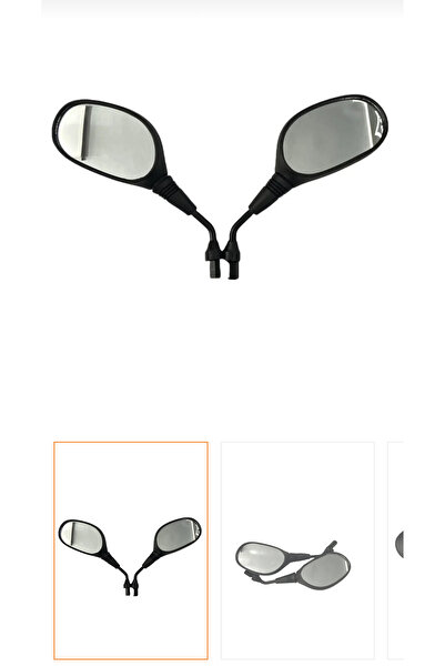 NCR MOTOFİT Apex 8mm Üniversal tüm Çin motosikletlere uyumlu yan ayna