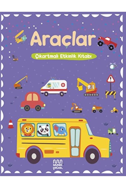 MundiKitap Buttercup: Araçlar - Çıkartmalı Etkinlik kitabı kitabı güncel Kole...