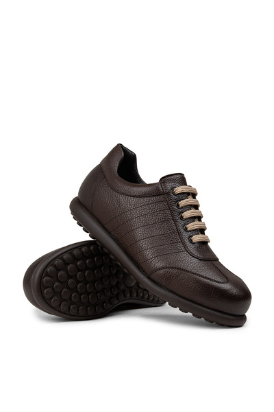 Deery Erkek Kahverengi Hakiki Deri Günlük Ayakkabı