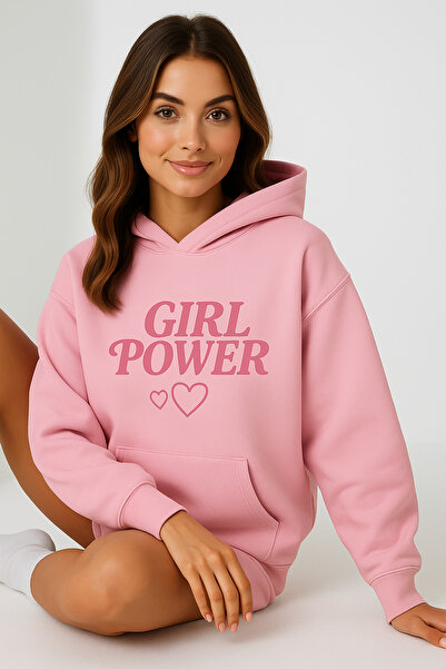 CLASSY.MODA Γυναικείο φούτερ με κουκούλα και τσέπη καγκουρό, μεγάλου μεγέθους...