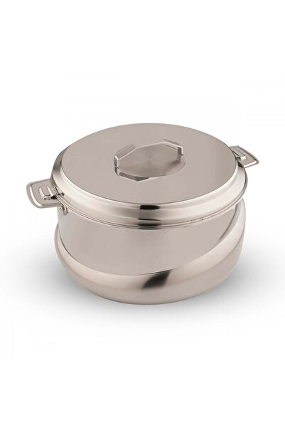 SANJANA Stainless Steel Food Container - Plain Indian Name - 10 Liters