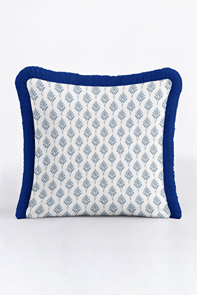 Evimde Bambaşka غطاء وسادة أصلي مزين بشراشيب - غطاء وسادة مزين بشراشيب باللون...