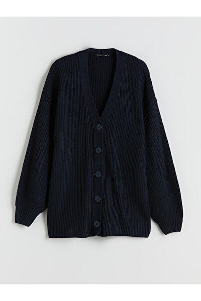 LC Waikiki Lcw V-Neck Women's Knitwear Cardigan