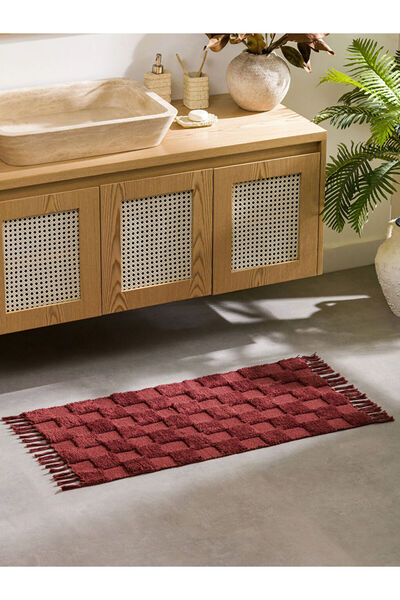 LC Waikiki Stylish Choices from Esvab Clothing |   Tasseled Bath Mat 50X80 cm