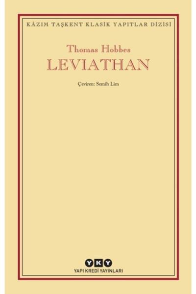 Yapı Kredi Yayınları Leviathan - Thomas Hobbes