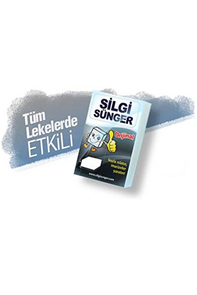 FırsatVar Çelik Gümüş Krom Alüminyum Seramik Temizlik Parlatma Süngeri 11x5x4...