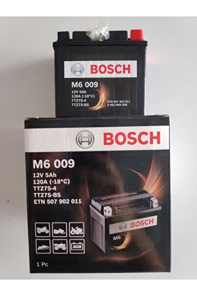 Bosch Yamaha Neos 50 Ytz7s 12 V 5 Amper Motosiklet Akü