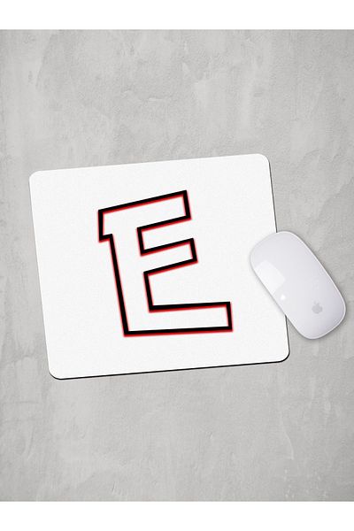 Panorama Ajans Letter E Mouse Pad