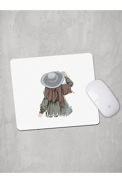 Panorama Ajans Κορίτσι με καπέλο Mouse Pad