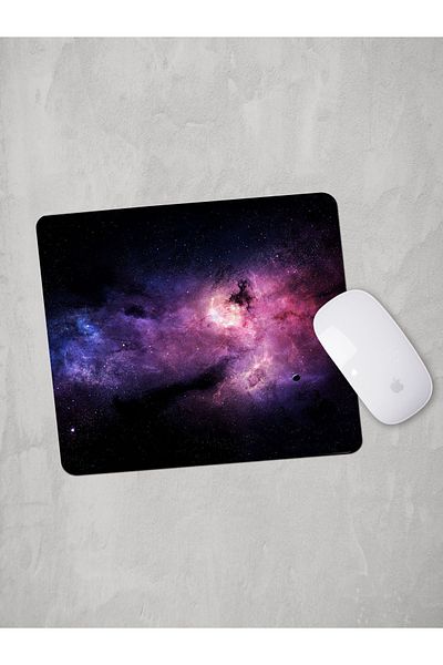 Panorama Ajans Mouse Pad cu design stea roz violet