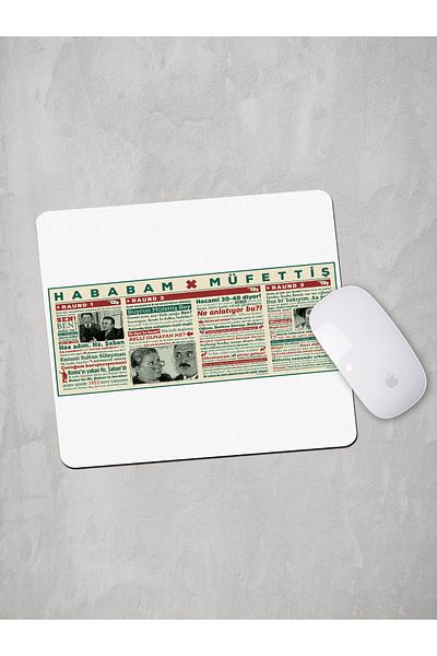 Panorama Ajans Hababam Inspector Raund1 Raund2 Raund3 Mouse Pad