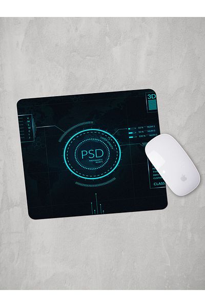 Panorama Ajans Minimal Mouse Pad με σχέδιο προγράμματος Ps