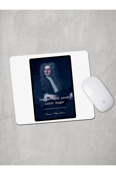 Panorama Ajans Mouse Pad Isaac Newton