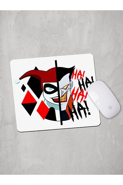 Panorama Ajans Подложка за мишка Harley Queen и Joker Tasarım