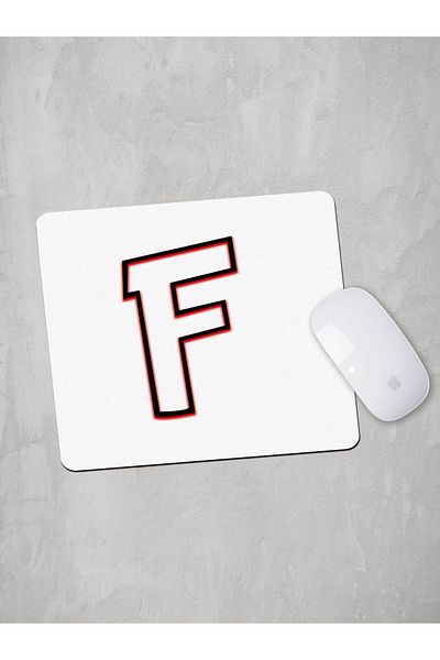 Panorama Ajans Letter F Mouse Pad