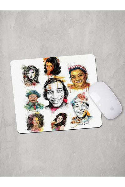 Panorama Ajans Χαρακτήρας πράσινο πεύκο Mouse Pad