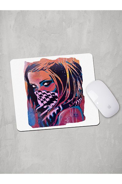 Panorama Ajans Graffiti Girl Mousepad