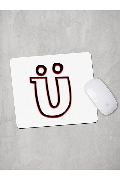 Panorama Ajans Γράμμα Ü Mouse Pad