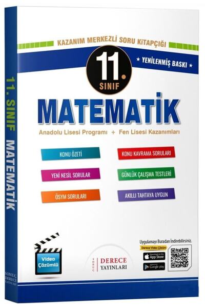 Sonuç Derece Yayınları 11. Sınıf Matematik Modüler Set
