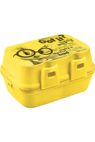 5DM Lisanslı Tweety Master Lunch Box Plastik Beslenme Kabı Kutusu
