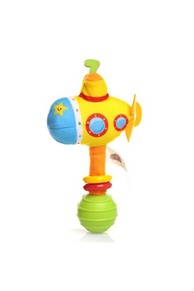 Genel Markalar Sarı Denizaltı El Çıngırağı, sevimli ve renkli çocuk oyuncağı