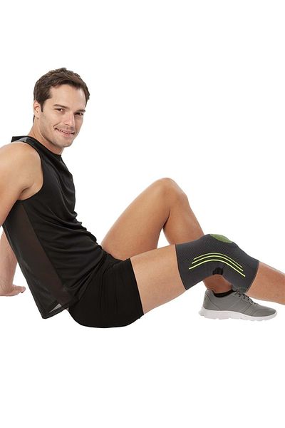 Variteks Ref 453 Knitted Flexible Underwire Knee Pads - L(3)