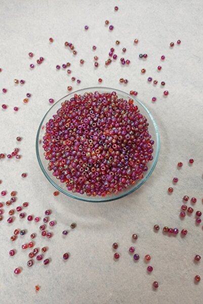 platin hediyelik 100 грама Janjanlı Bordo 4 мм пясъчни мъниста