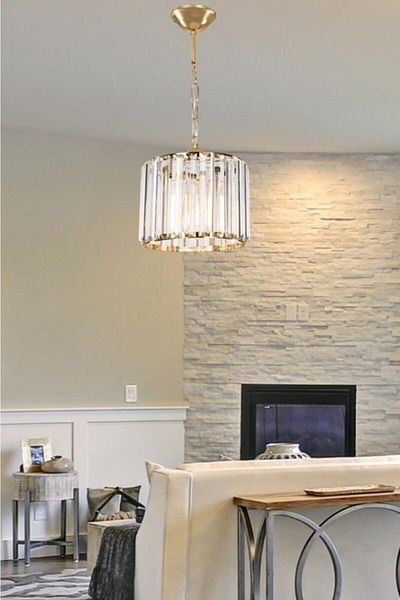 MANO Century Crystal Stone Lux Gold Dining Room Living Room Living Room Kitchen Bedroom Chandelier