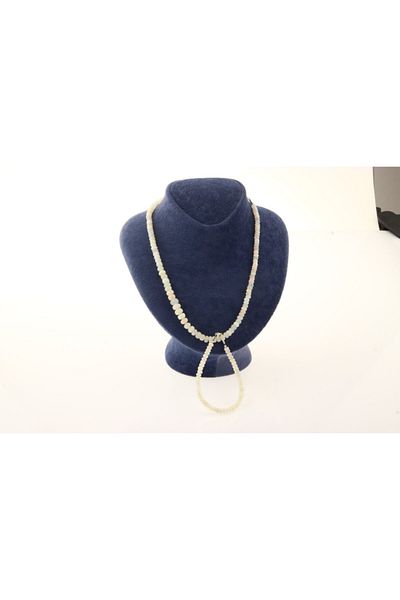 OSMANLI DEĞERLİ TAŞ Certified Rainbow Opal Natural Stone Necklace and Bracelet Set