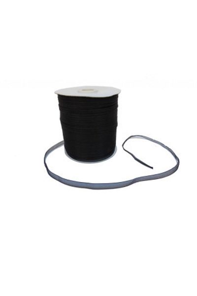 Hayaller Dükkanı Κορδέλες Organza Μαύρες 1cm - 500 Yard