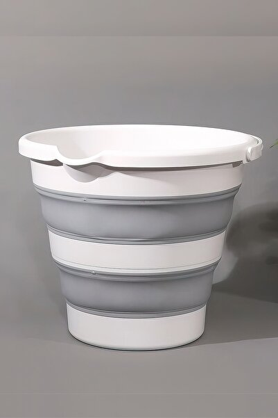 Milenay Magic Katlanabilir Su Kovası, 12,8lt Hacim, Plastik Akordiyon Malzeme