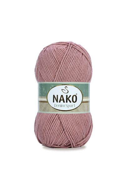 NAKO Denim Sport 4130 - Σκούρα Πούδρα 100 Γρ. Πλεκτό νήμα στο χέρι